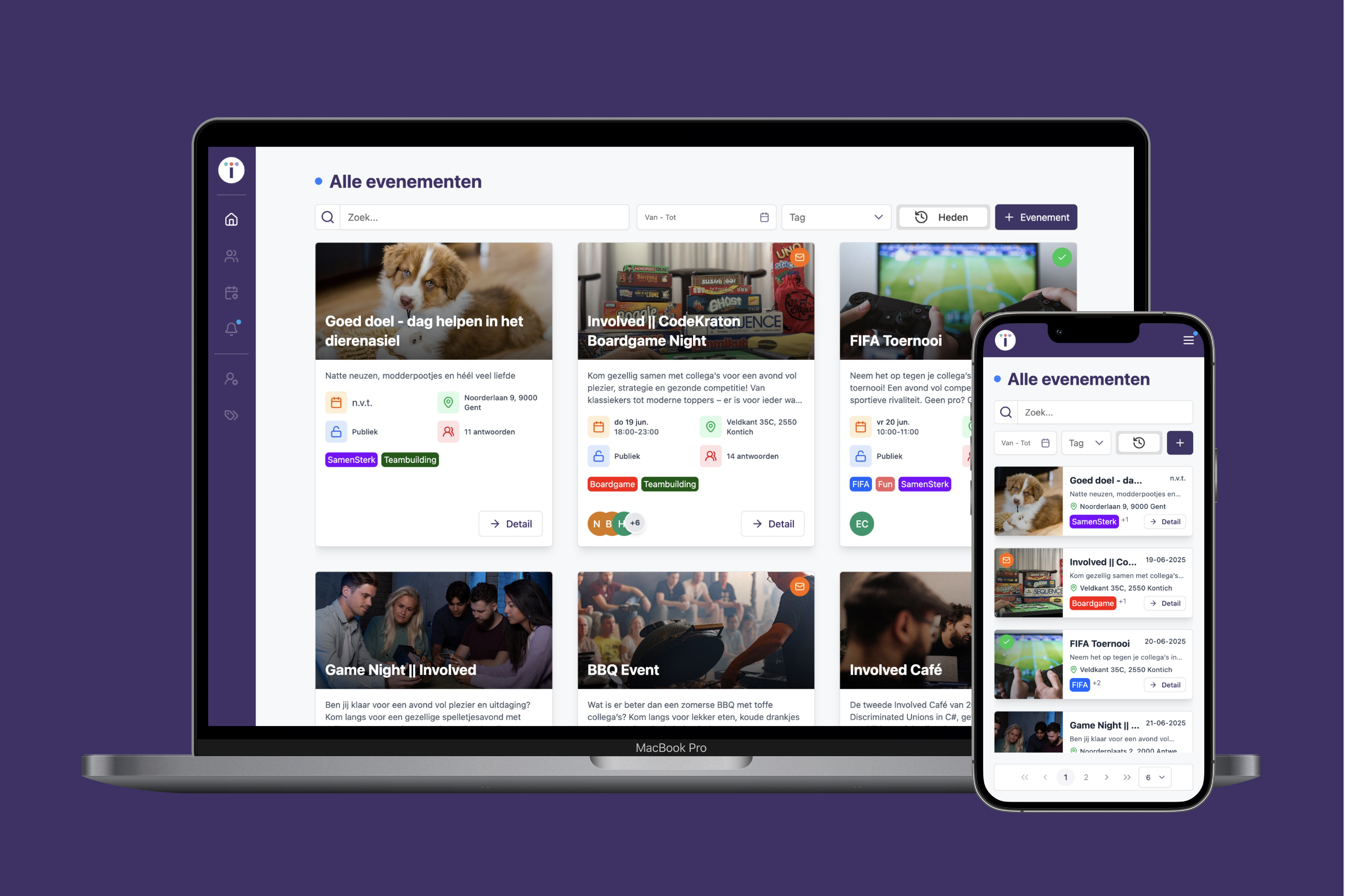 Event Calendar Systeem